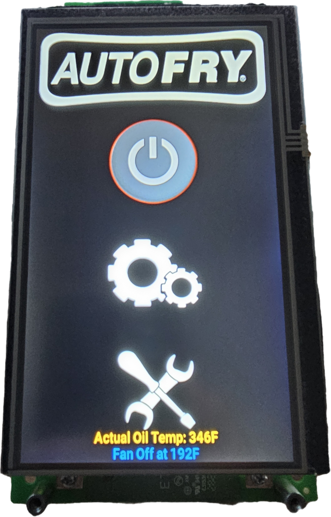 AutoFry Touchscreen Display P/N: 95-0015