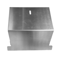 MTI-40C Food Entry Chute (w/clearance hole) P/N: 13-0100-40C