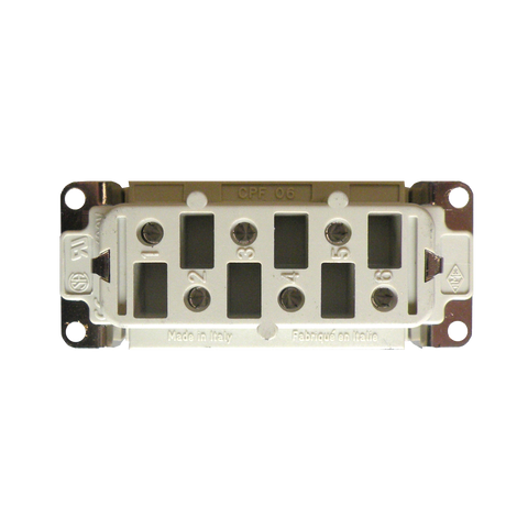 6 Pole Female Connector P/N: 83-0013