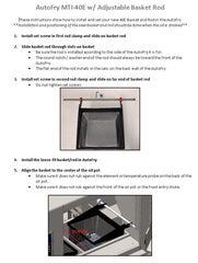 MTI-40E Basket Service Kit (Left or Right side) P/N: 03-0195