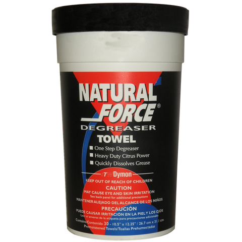 Natforce Degreaser Towels (1 Tub of 30 Wipes) P/N: 21-0004