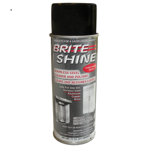 Brite Shine Stainless Steel Cleaner and Polish Spray P/N: 21-0018